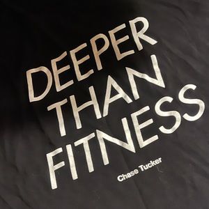 Peloton Chase Tucker deeper than fitness tank top
